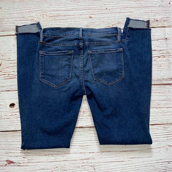 Frame Denim Le High Skinny de Jeanne Jeans in Woodbine Sz 24 - Picture 12 of 15